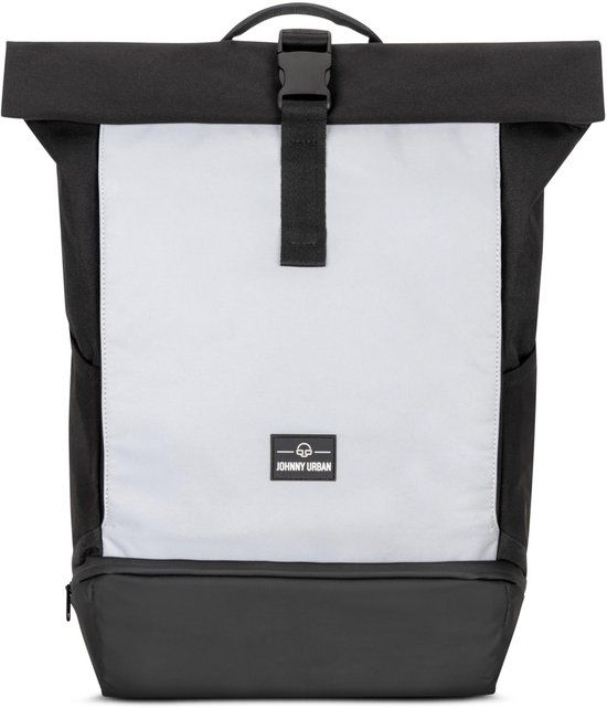 Johnny Urban Allen Large Rolltop Rugzak Zwart