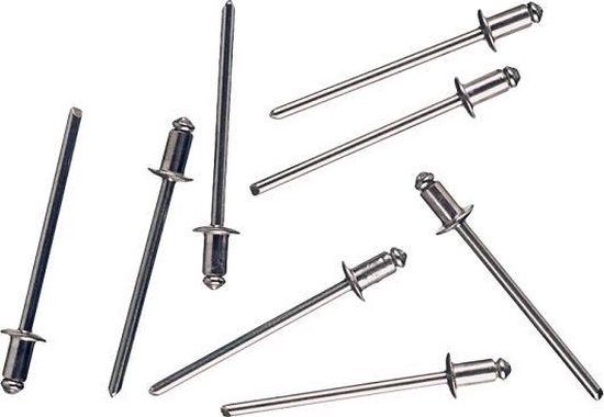Connex Klinknagels 4,8x10mm aluminium (40 stuks)