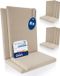 Beautissu QD-HL Set van 8 Coussin de chaise de jardin haut de gamme Dossier haut 122x48 cm Beige