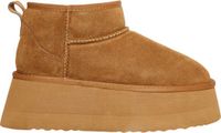 Steve Madden Dames Enkellaarzen Bruin Leer Campfire Bootie
