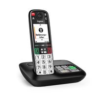 Gigaset EASY 500A Analoge-/DECT-telefoon Schwarz, Silber