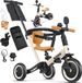 Vélo 6-en-1 pour Enfants de 1 à 5 Ans | Tricycle Multifonctionnel avec Dispositifs de Sécurité