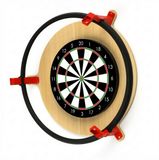 Autodarts Kit complet pour fléchettes, système de comptage automatique, anneau LED, 3 caméras de suivi OV9732, version professionnelle rouge