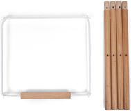 Childhome Evolu - Extra Set Lange Poten + Voetsteun - Hout - Naturel Wit