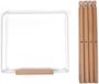 Childhome Evolu - Extra Set Lange Poten + Voetsteun - Hout - Naturel Wit