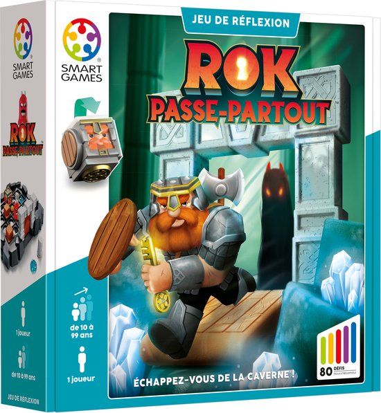 SmartGames Rok Passe-Partout, Bordspel, Logisch, 10 jaar