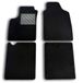 Vloermatten Fiat Panda II 169 Vloermatten 2003-2011 op maat, antislip, hielkussen van versterkt rubber
