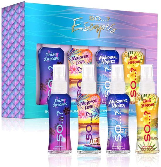 Miss So So...? Escapes Lichaamsmist Set 4 x 50ml