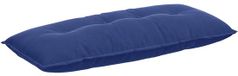 vidaXL Rugkussen Politieblauw 120 x 50 cm Corduroy stof