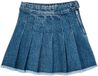 WE Fashion Meisjes denim rok met plooien
