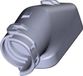 TE Connectivity Capuchon coudé pour boîtier de bus et boîtier pour connecteurs plats D HDSCS, MCP 1670865-1