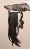 Hairdo Simply Straight Pony paardenstaart extensions - Bruin - 45 cm