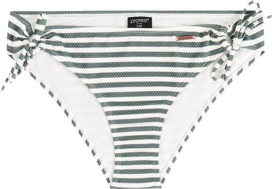 Protest Mixcabana Bikini Broekje Dames Veggie Green Gestreept L/40