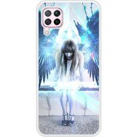 P40 Lite Angel Bedrukt siliconen hoesje