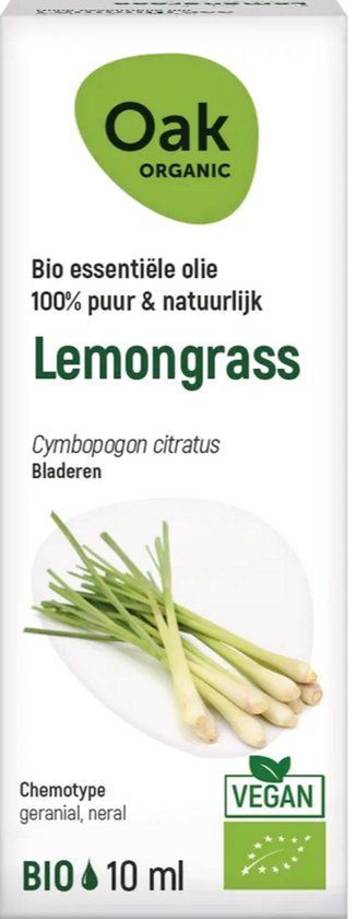 Oak Organic Lemongrass Olie 10ML