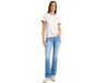 Lee Breese Bootcut Fit Vrouw Mid Shine Elastaan Lang Low Waist