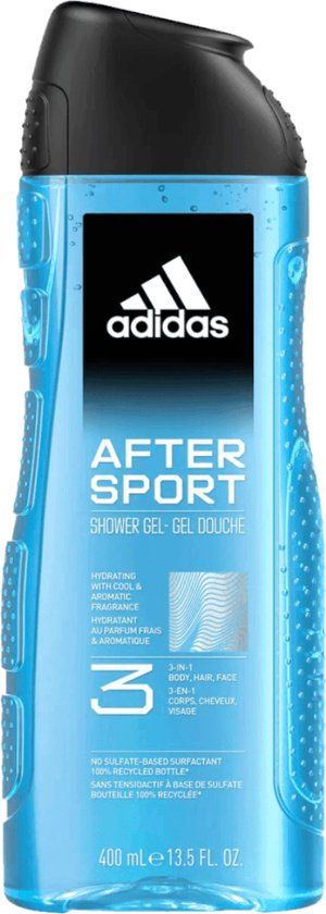 Adidas 3-in-1 After Sport Shower Gel - 400ml