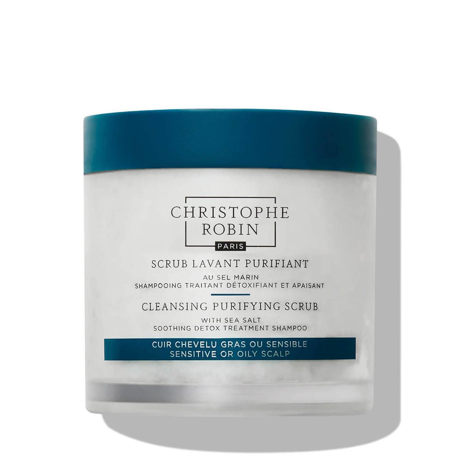 Christophe Robin Cleansing Purifying Scrub With Sea Salt - 250ml