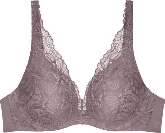 Triumph Body Make-Up Illusion Lace WP Dames Beha - Taupe - 90C