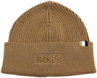 BOSS Magico Hat Medium Beige Lichtbruin