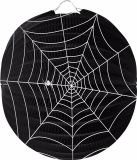 Merkloos Halloween - Spinnenweb lampion 22 cm