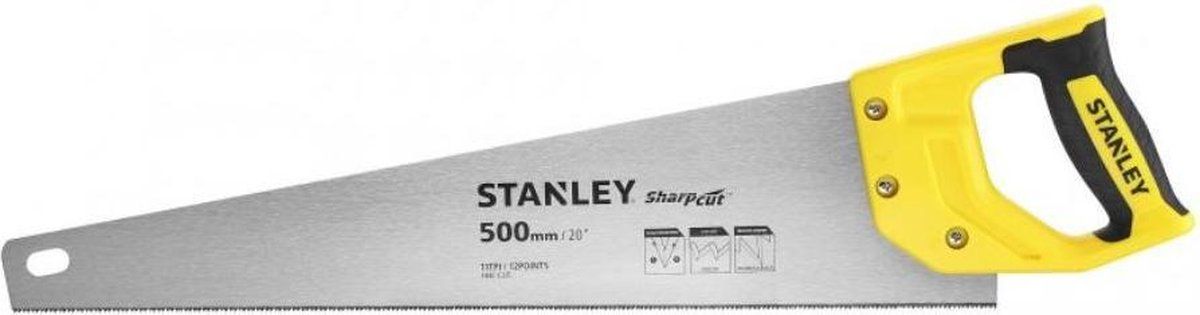 Stanley Universeel Zaag SharpCut 500mm - 11T/inch