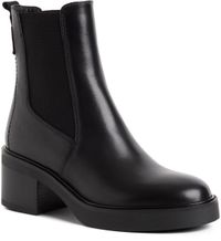 Tamaris Chelsea schoenen dames 1-25013-47 zwart leder