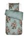 Essenza Tulip Bloom Dekbedovertrek Coton satin Surf green - Eenpersoons – 140x200/220 cm