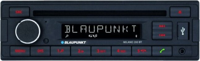 Blaupunkt Milano 200 BT Autoradio - CD - Bluetooth - USB - AUX - Enkel DIN