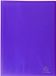 Exacompta 12x Chromaline showalbum met vaste rug PP - 30 tassen - 60 zichten - A4 - Purper