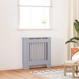 VidaXL Radiatorafdekking gris 78 x 19 x 81,5cm bois ouvragé