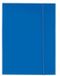 D.RECT Blauwe A4 Map met Elastiek - 1 Stuk