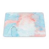 Bonamaison Rechthoekige muismat met digitale print, antislip onderkant, voor kantoor en thuis, 22 x 18 cm