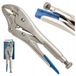 Hogert Pinces à bec rond 250mm - Coupe-fil