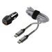 Lampa 38715 Kit 2 in 1 Type-C Pro - Power Delivery - Qualcomm Quick Charge 3.0-12/24V