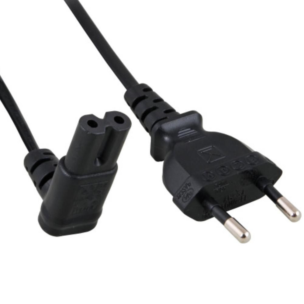 Allteq C7 Apparaatsnoer - Zwart - 3 meter