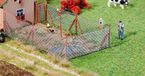 Faller Kippengaasomheining met houten palen, 340 mm