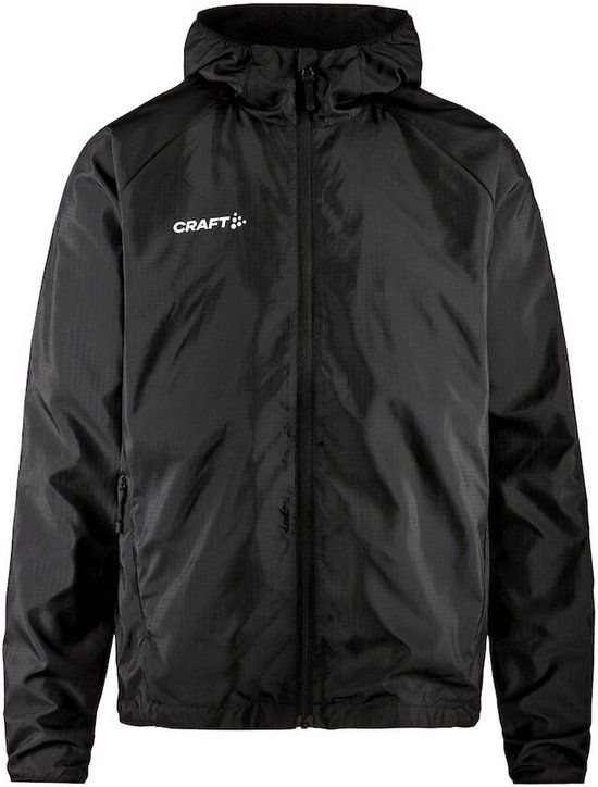 Craft Squad Wind Jacket Heren - Zwart | Maat: XL