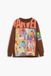 Desigual Junior Sweatshirt Hulk Marvel 7 jaar Bruin