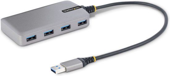 Startech 5G4AB-USB-A-HUB USB Hub - USB 3.0 - 4x USB-A - Metal
