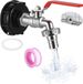 BeiJingLiangPinJiaZuoKeJiWenHuaFaZhanYouXianGongSi Adaptateur de réservoir IBC S60x6 vers 3/4 pouce pour réservoir d'eau et cuve de récupération d'eau de pluie