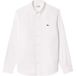 Lacoste Chemise Regular Fit blanc, uni