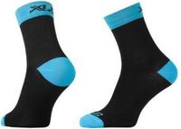 XLC Compressiesokken Race Zwart/Blauw 36-39