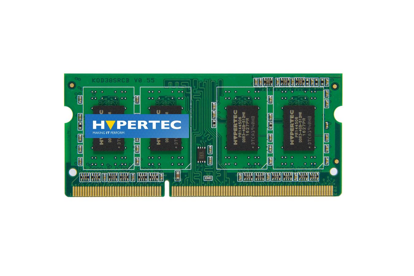 Hypertec 4GB DDR3 1600MHz 204-pin SO-DIMM Geheugenmodule HYMAC7904G-SR