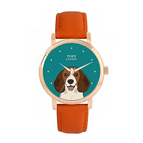 Toff London Beagle Head Hondenhorloge