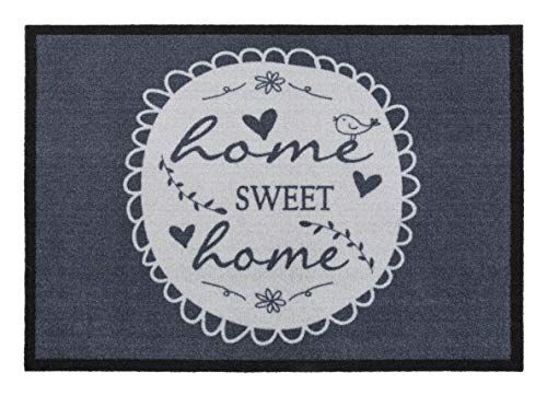 andiamo Trautesheim Sweet Home - Schoonloopmat - 39 x 58 cm - Grijs