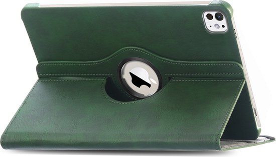 iMoshion 360° Draaibare Bookcase - Tablet Hoes voor Apple iPad Pro 11 (2024) - Groen