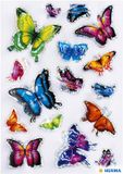 Herma 15515 3D vlinder vleugeleffect stickers