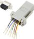 Tru Components Adaptateur D-sub Connecteur D-sub 9 broches - Prise RJ45 1 pièce(s)