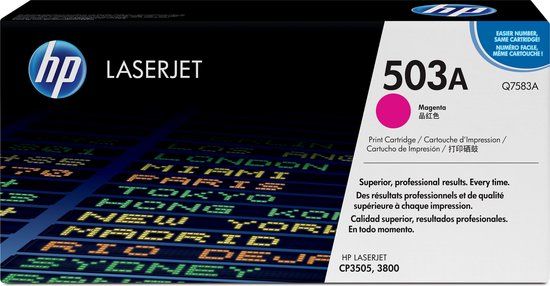 HP 503A Magenta Original LaserJet Toner Cartridge